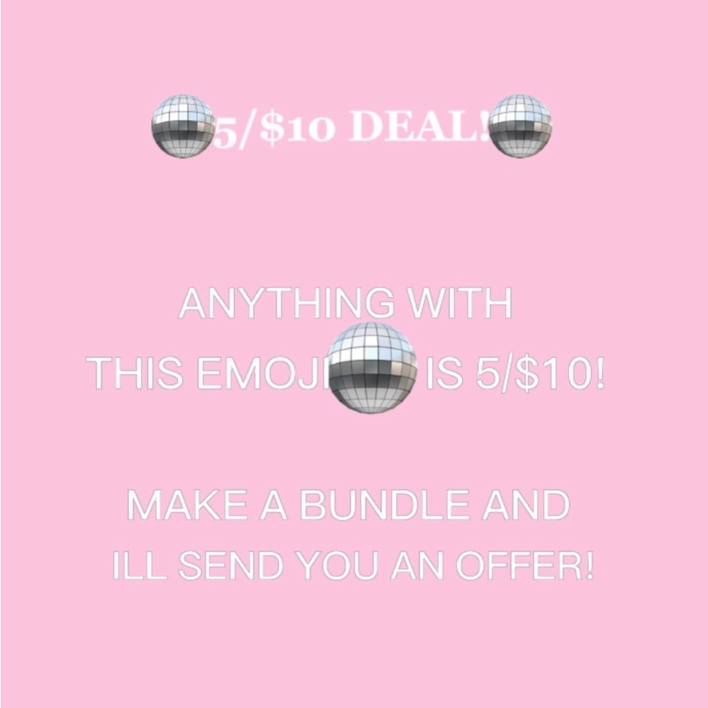 🪩5/$10 DEAL!🪩
